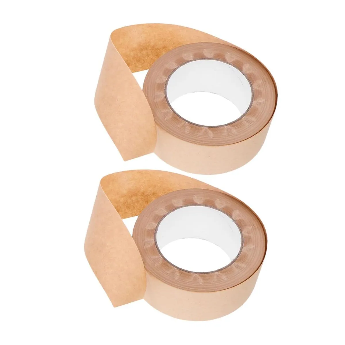 2pcs Water-Activated Kraft Paper Tape 48mm for Framing and Sealing