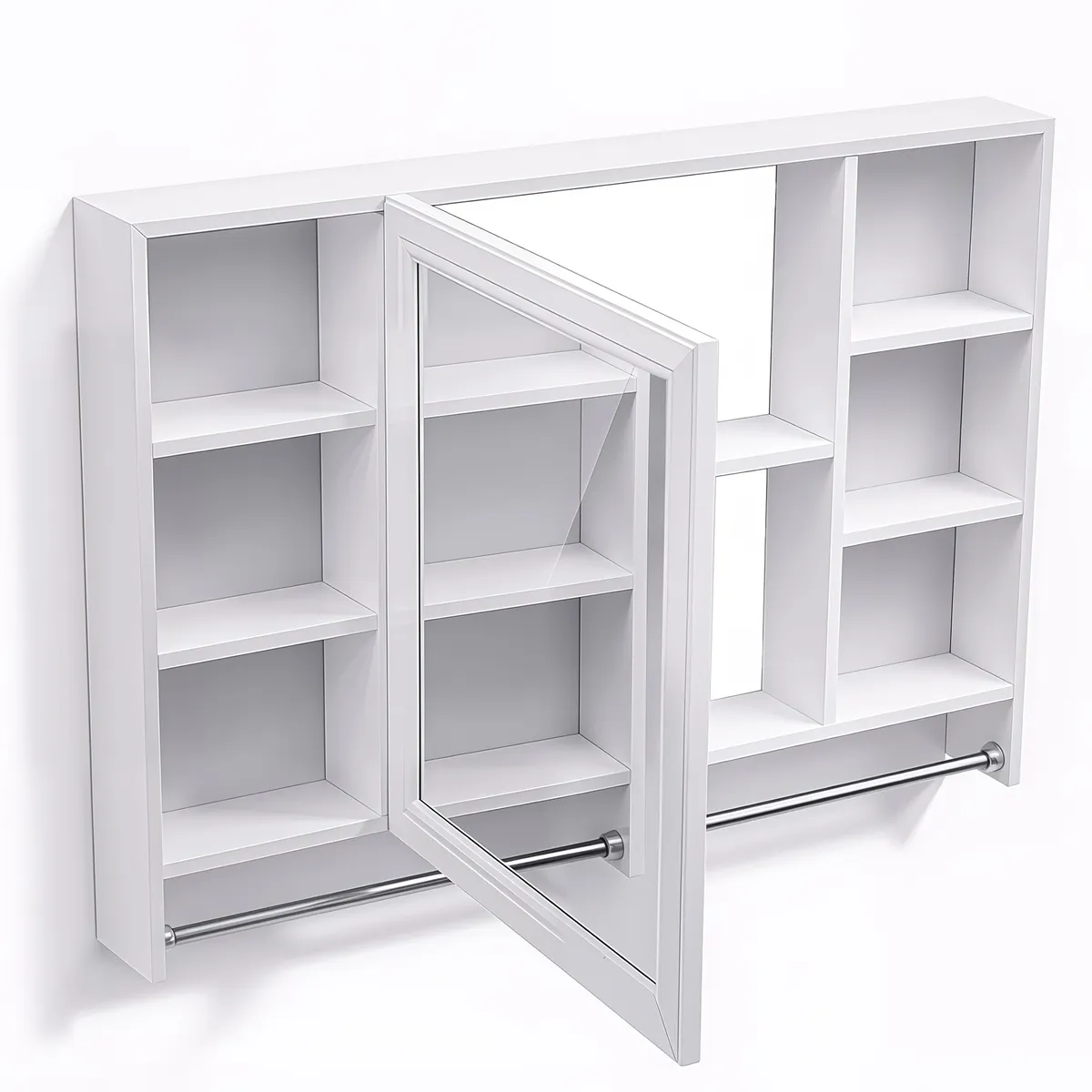 Cabinet With Mirror Wall Mounted Bathroom Storage Cabinet Toilet Storage