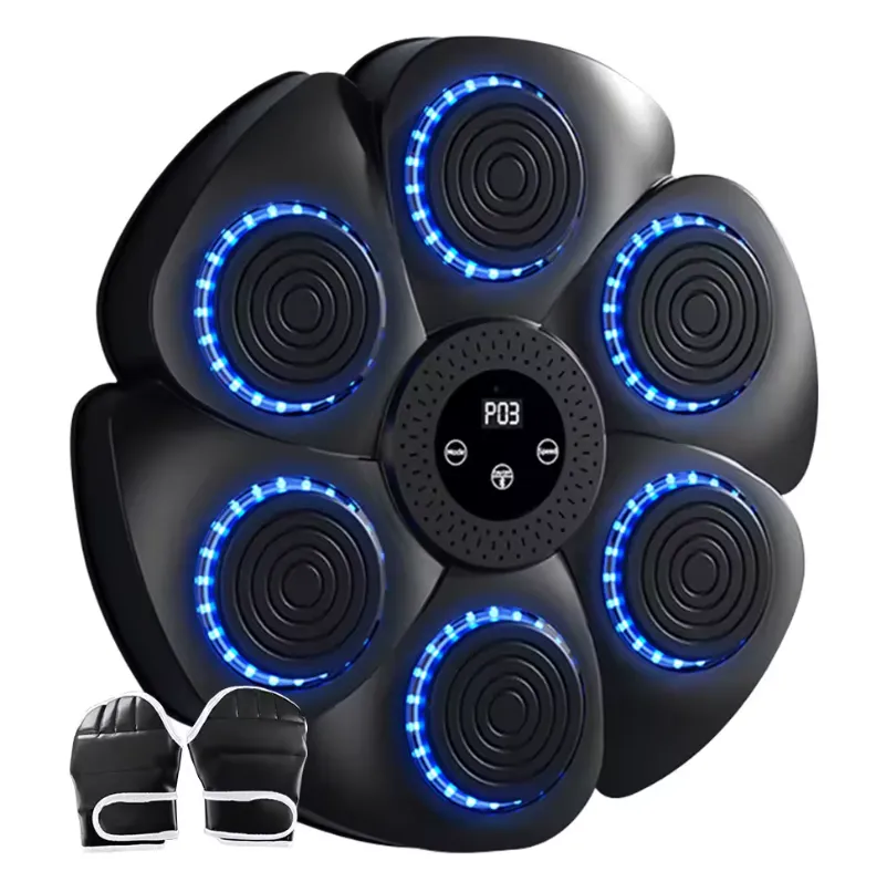 SamMag Music Boxing Machine Adjustable Smart Bluetooth-Compatible-Boxing - Black