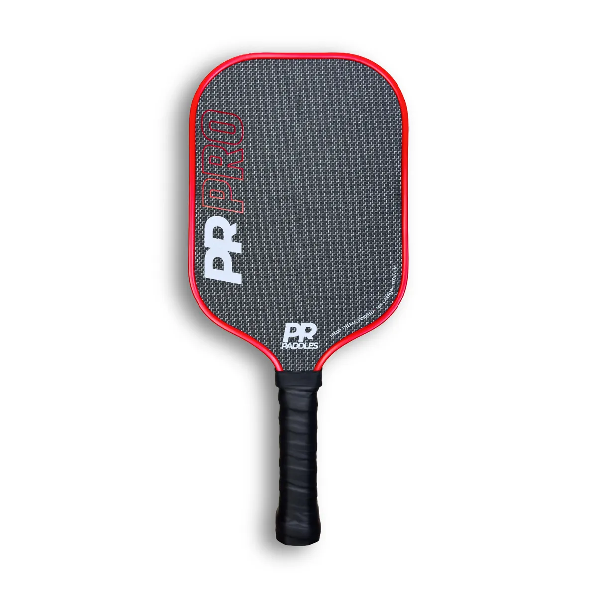 PR Pro 16mm Thermoformed Carbon & Titanium Pickleball Paddle