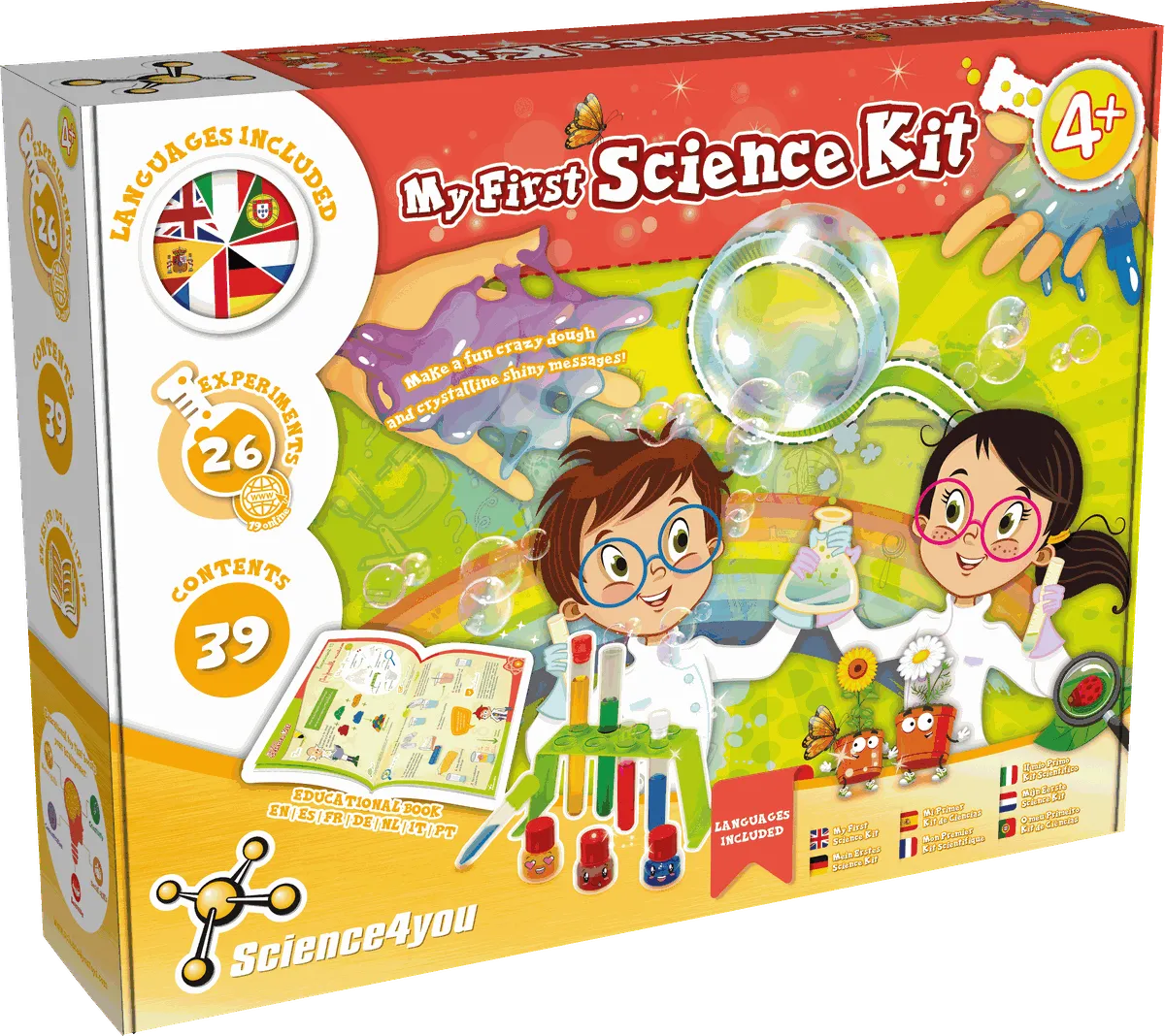 Science4you - My First Science Kit - STEM Experiments & Crafts for Kids 4+