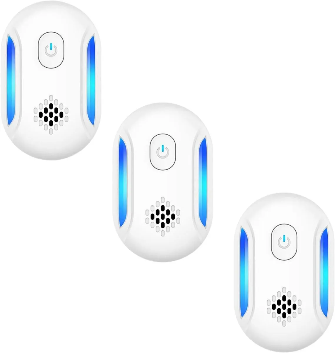 Plug In Ultrasonic Pest Repeller 3 Pack for Large Rooms