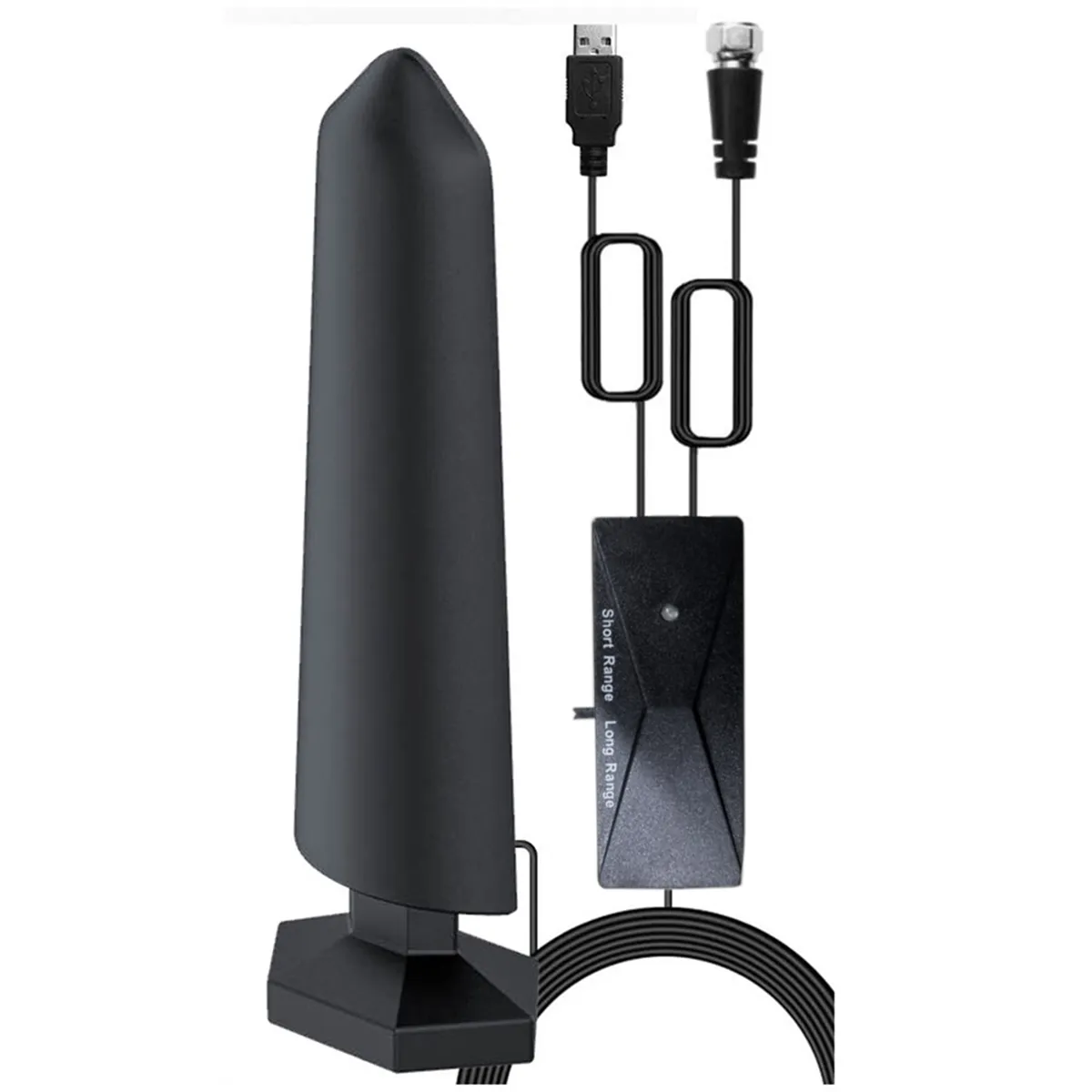 Hdtv Digital Tv Antenna with Amplifier Signal Booster for Smart Tv
