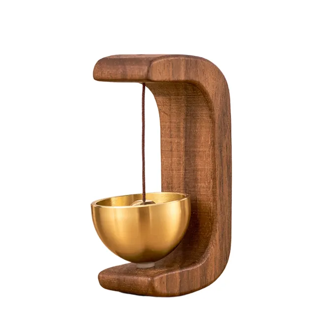 Doorbells Featuring Wooden and Solid Brass Chimes Offer a Soothing System