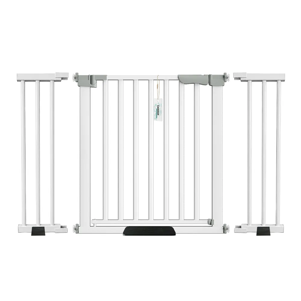 Lamont Auto-Close Pet Safety Gate 76- 126 cm with 2 Extension Panels
