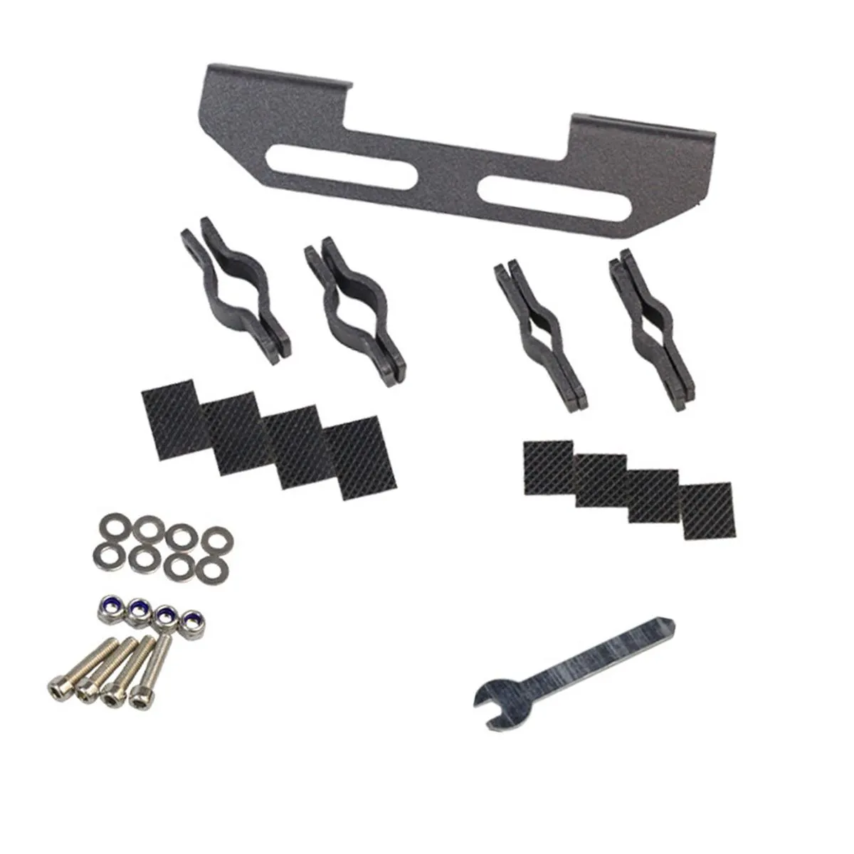 Tail Light Rack Mount Practical Trendy Outdoor Lightweight Rear Light