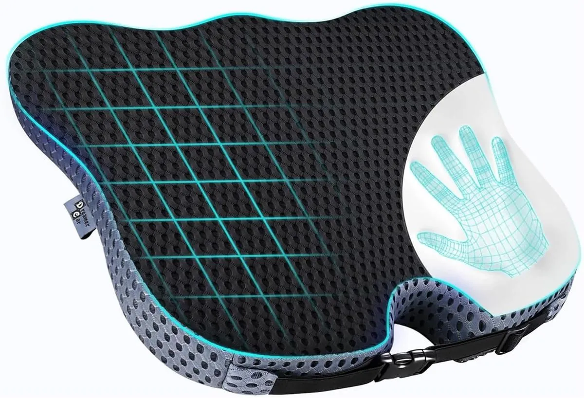 Memory Foam Car Driver/Office Seat Cushion