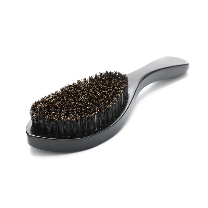 Wave Brush Medium-Hard with Boar & Nylon Bristles (360 wave brushes)