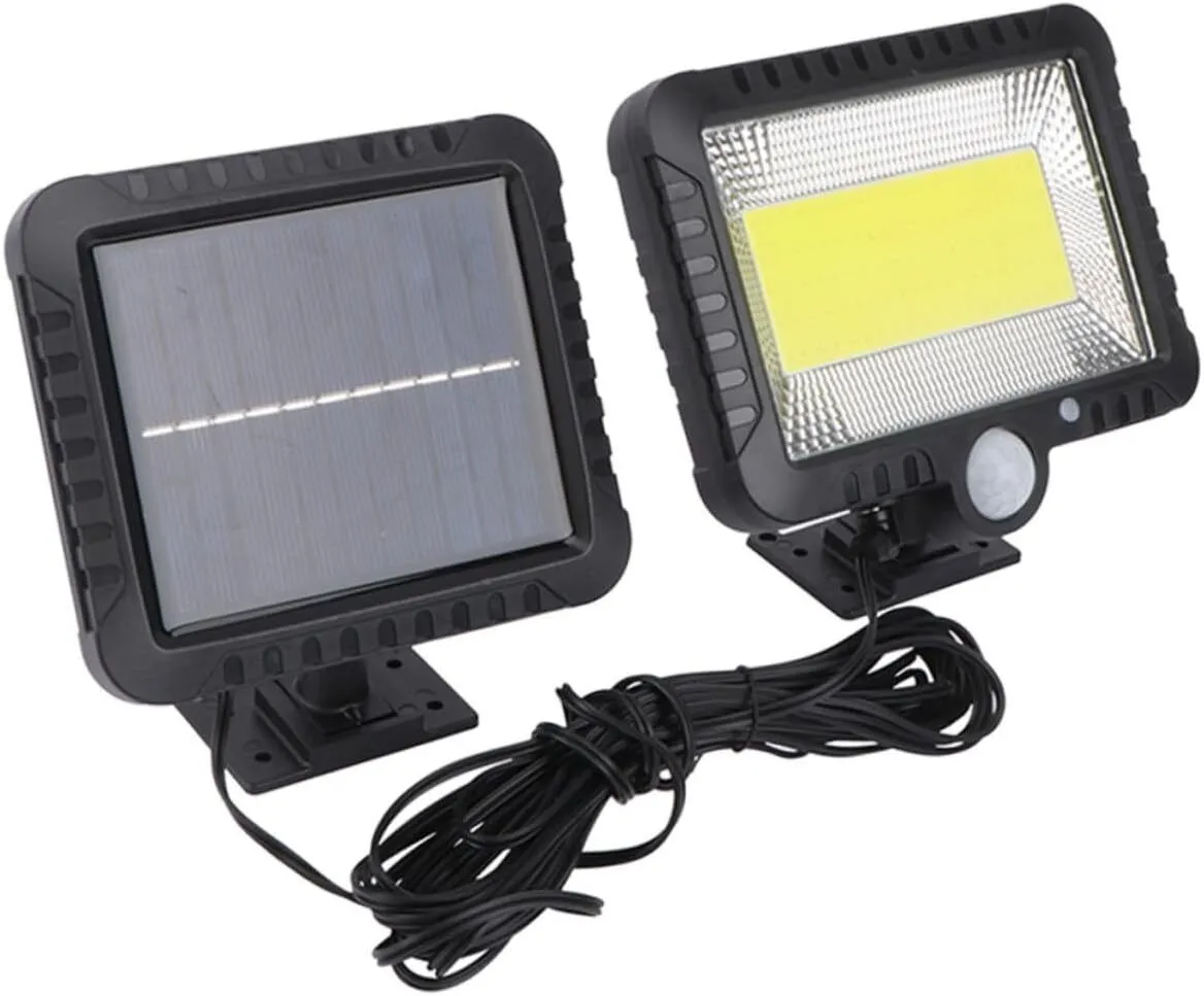2pcs Solar Wall Lights Sensor Outdoor Pathway Garden Lights Patio