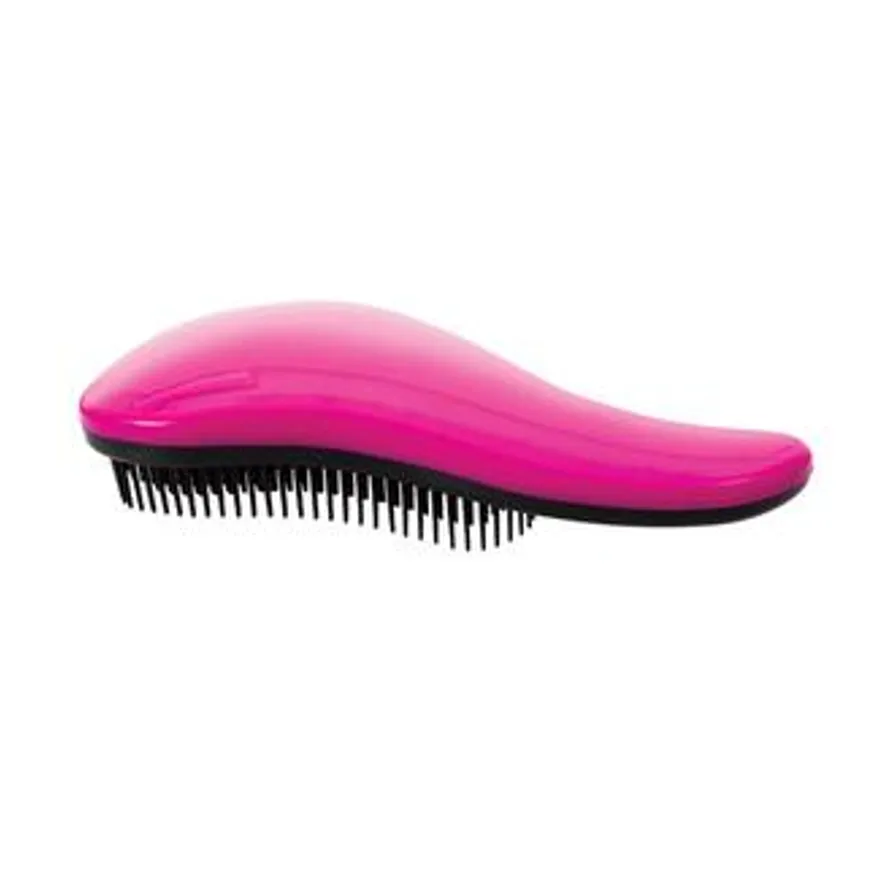 S-Shaped Hair Detangling Brush - Pink