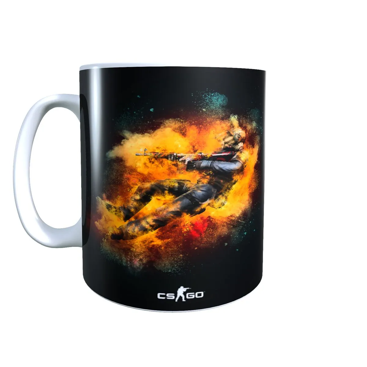 CT Colour Cloud 2 - Counter Strike Coffee Mug
