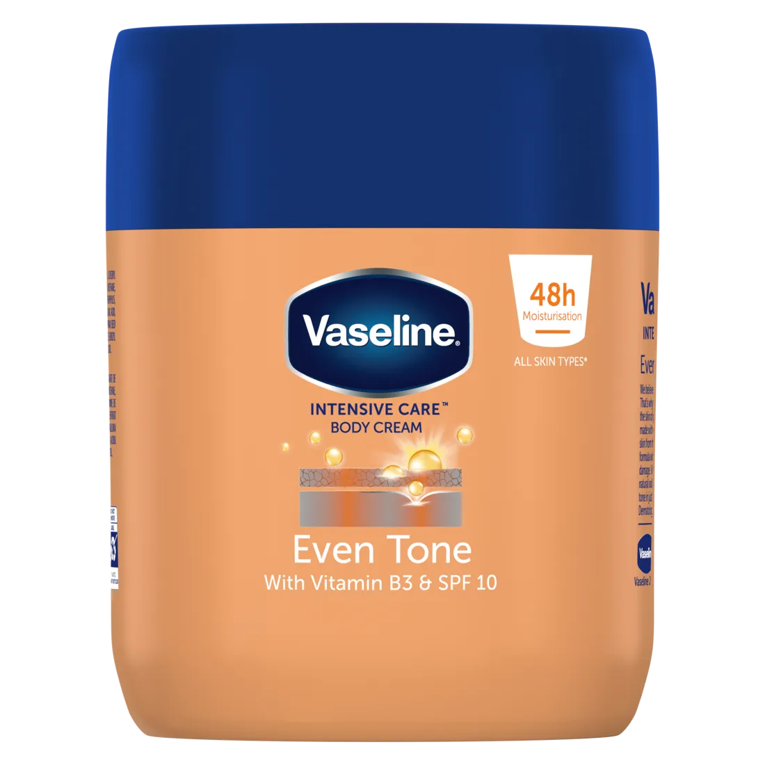 Vaseline Intensive Care Even Tone Moisturizing Body Cream for All Skin Types 400ml