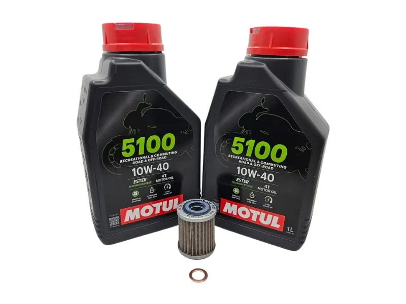 Oil Service Kit Kawasaki 4T Offroad Semi Synth #1