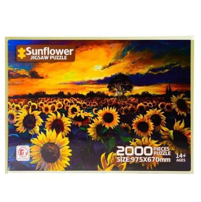 Sunflowers 2000 Piece Jigsaw Puzzle