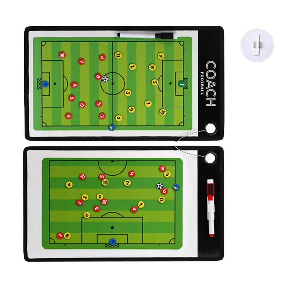 Football Clipboard For Coaches, Dry Erase Soccer Whiteboard For Coaches