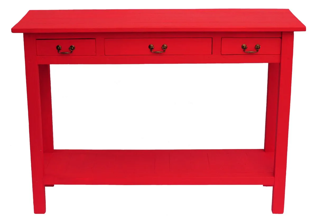 GC Julius Hallway/Entrance Server, Handcrafted from Reclaimed Wood 3 Drawer