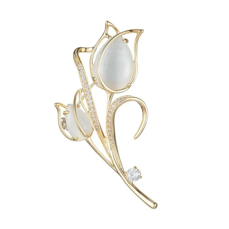 High-End Tulip Pin Gift Set Home