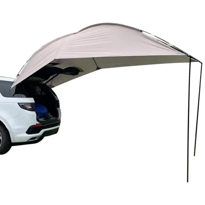 Car Boot Awning Canopy with Poles