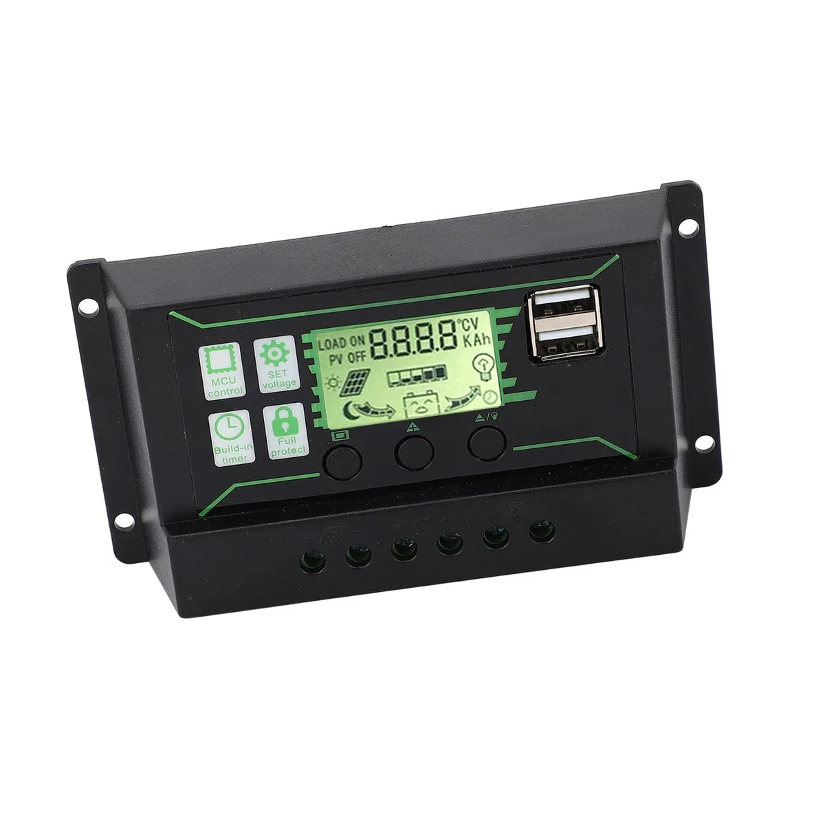 20A PWM Solar Charge Controller 12V 24V 3 Stage