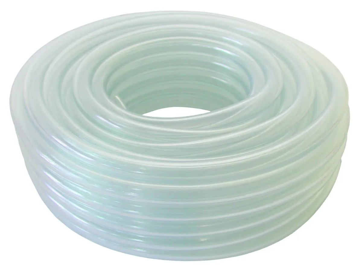 Clear PVC Hose/Tubing - 13mm Diameter x 20m Roll
