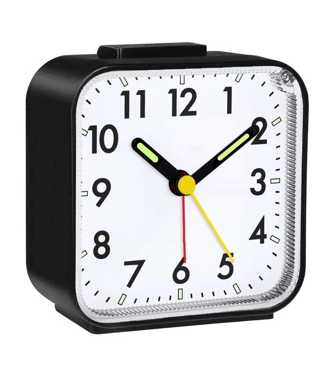Analogue Alarm Clock With Light, Snooze Function,Small Bedside Alarm Clocks