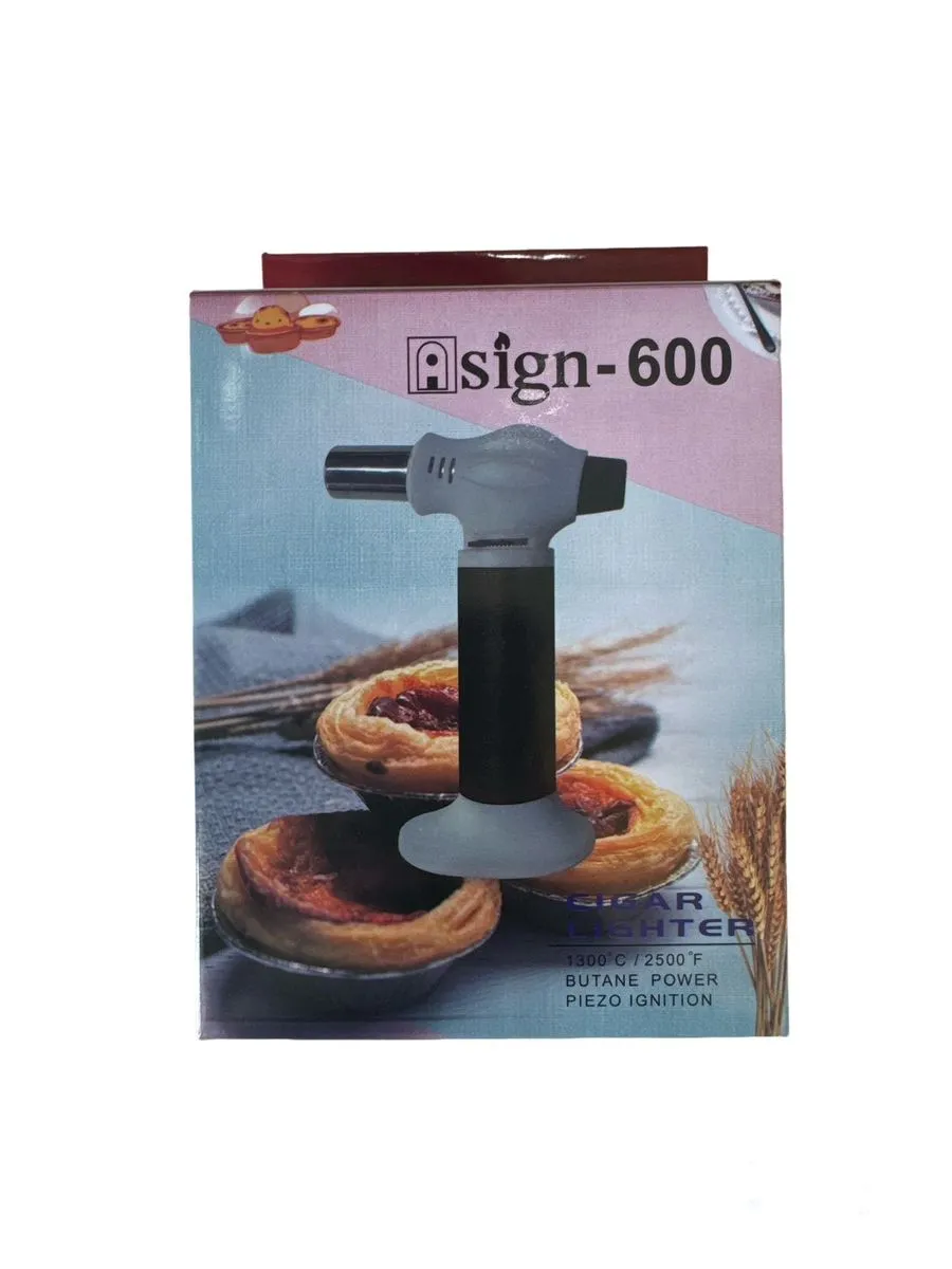 Creme Brulee Blow Torch Burner-Silver