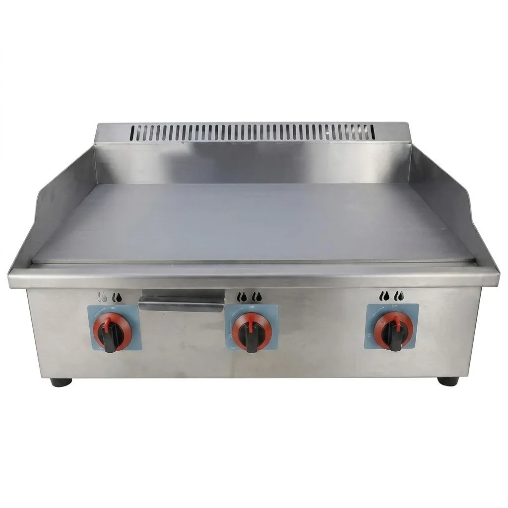 Flat Top Double Gas Griller