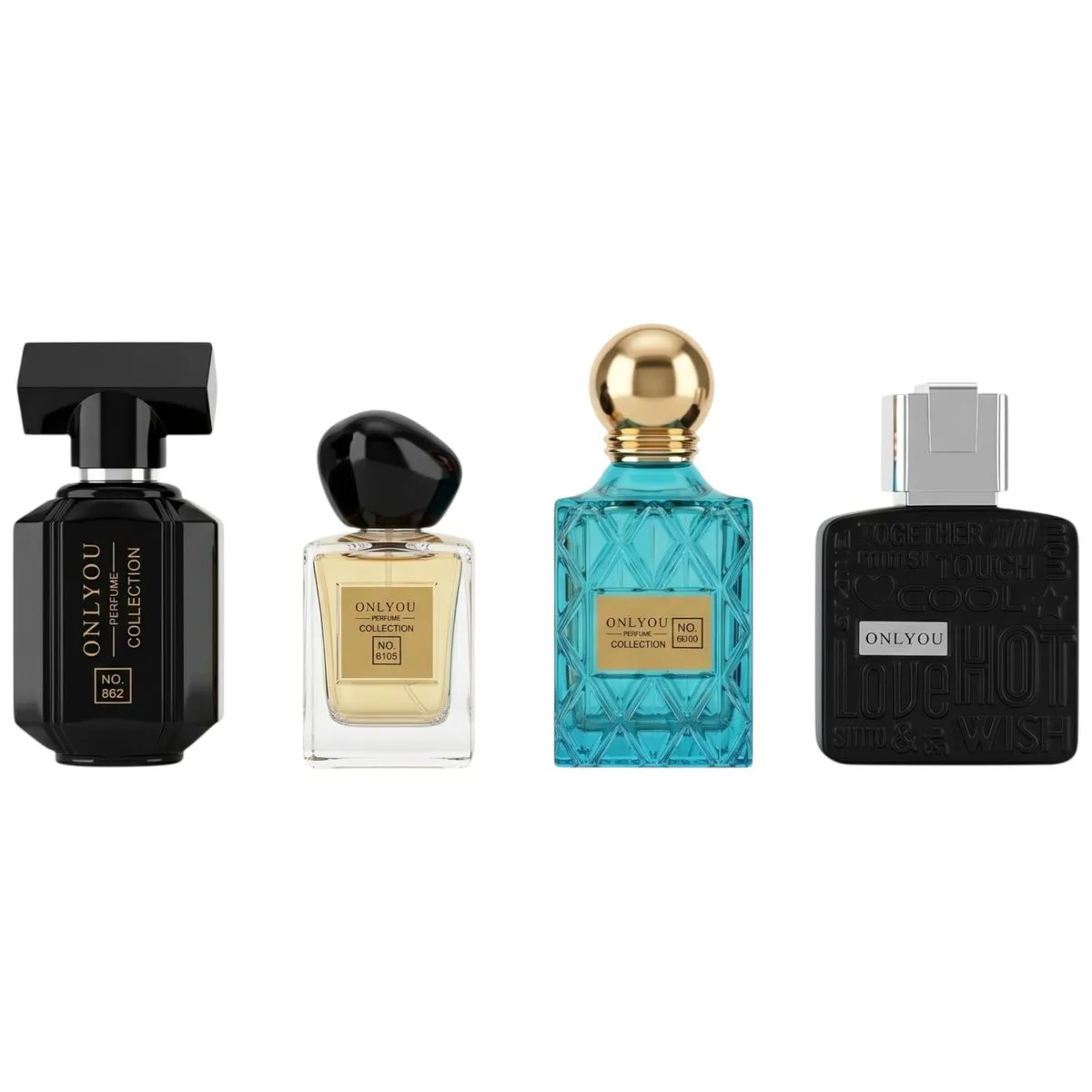 4 Pack Only You Premium Eau De Parfum Gift Set 30ml for Him EDP LongLasting
