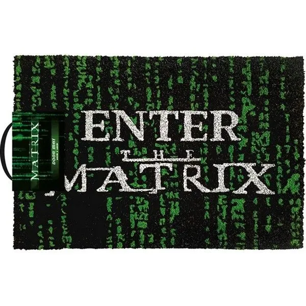 The Matrix Enter Matrix Door Mat - 60 x 40cm