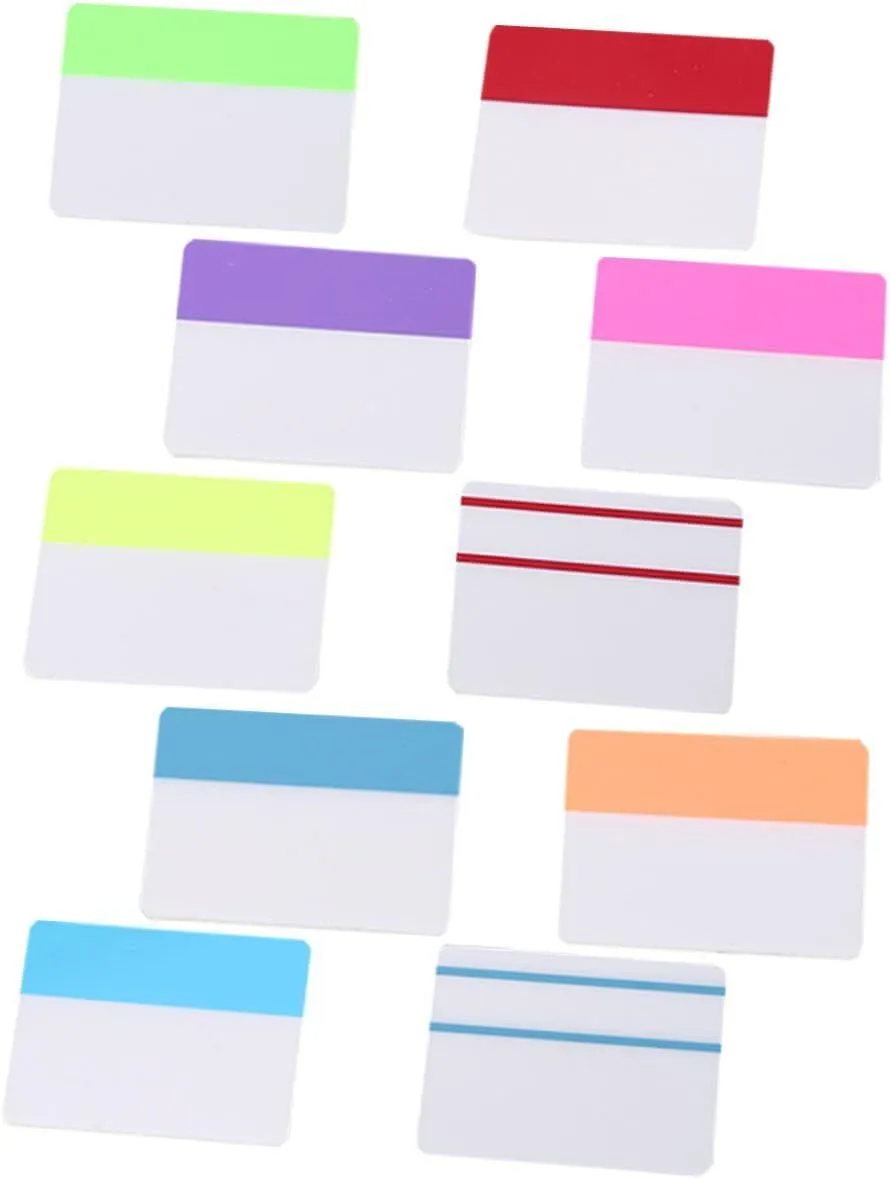 Sticky Tabs Multi-use Memo Pads for Easy Document Annotation
