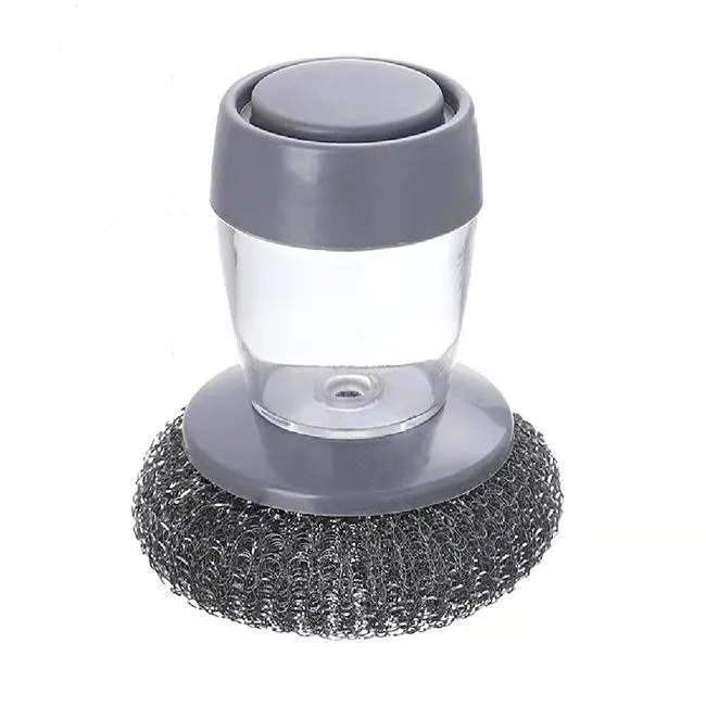 Soap Dispensing Dish Washing Scrub
