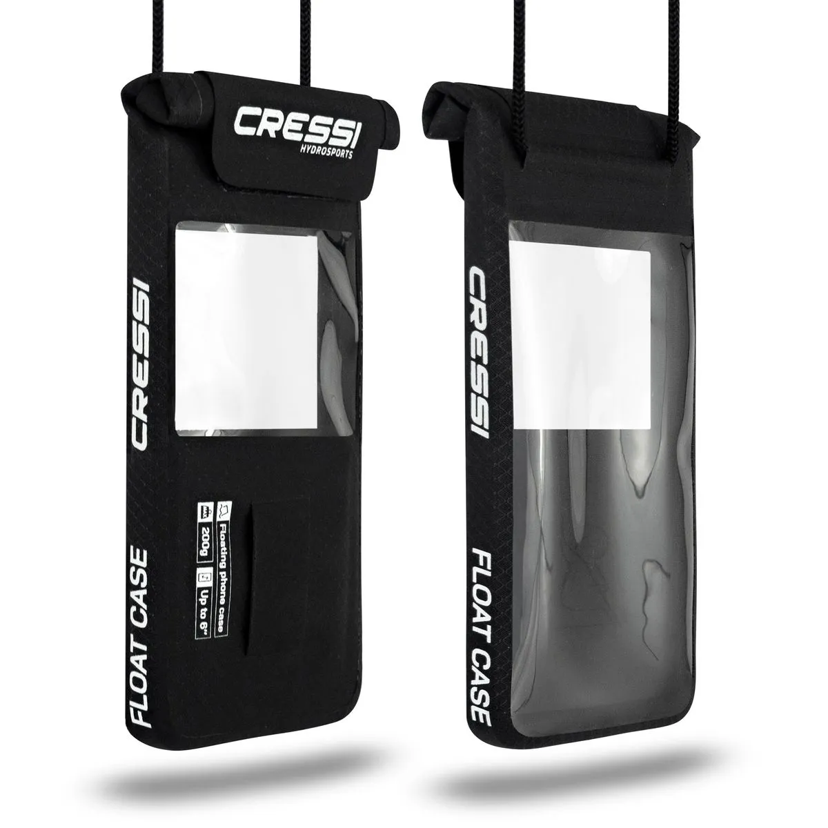 Cressi Float Case & Float Case Max - Floating Waterproof Phone Cases 6"/7"