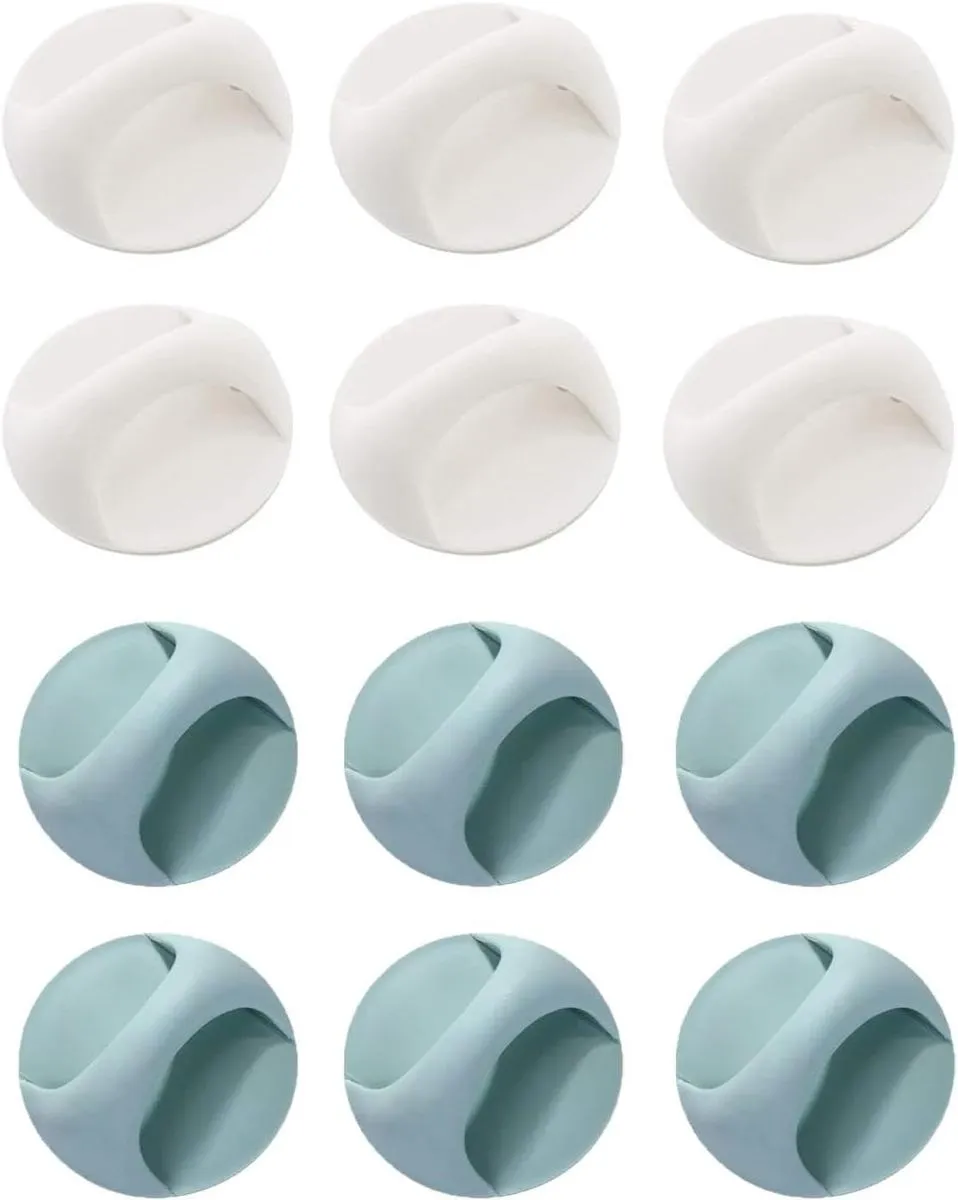 Self Adhesive Knobs, No Drilling Instant Cabinet Drawer Pulls