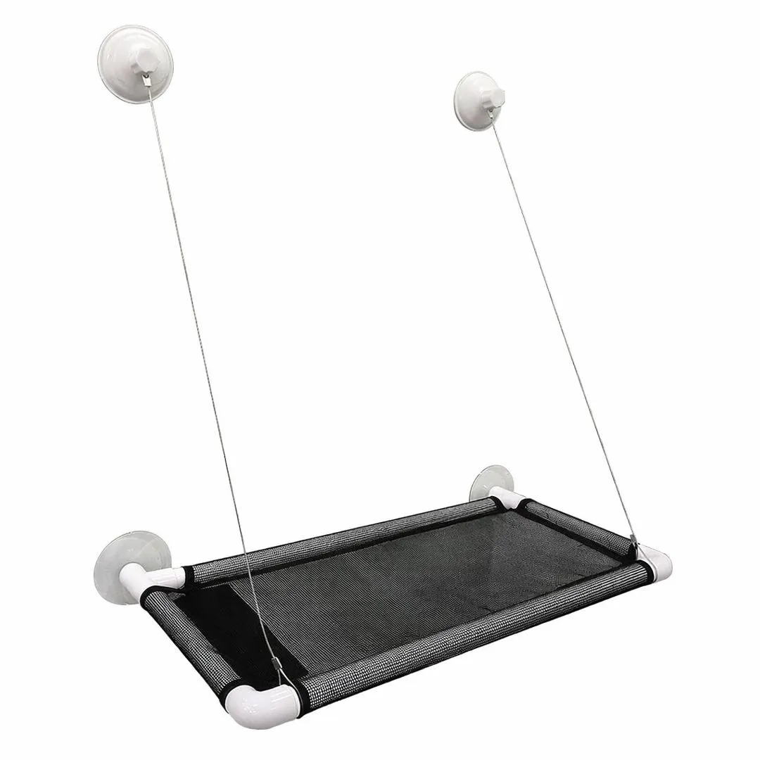 Cat Hammock Window Perch Seat Bed with Strong Suction Cups 360 Sunbathing