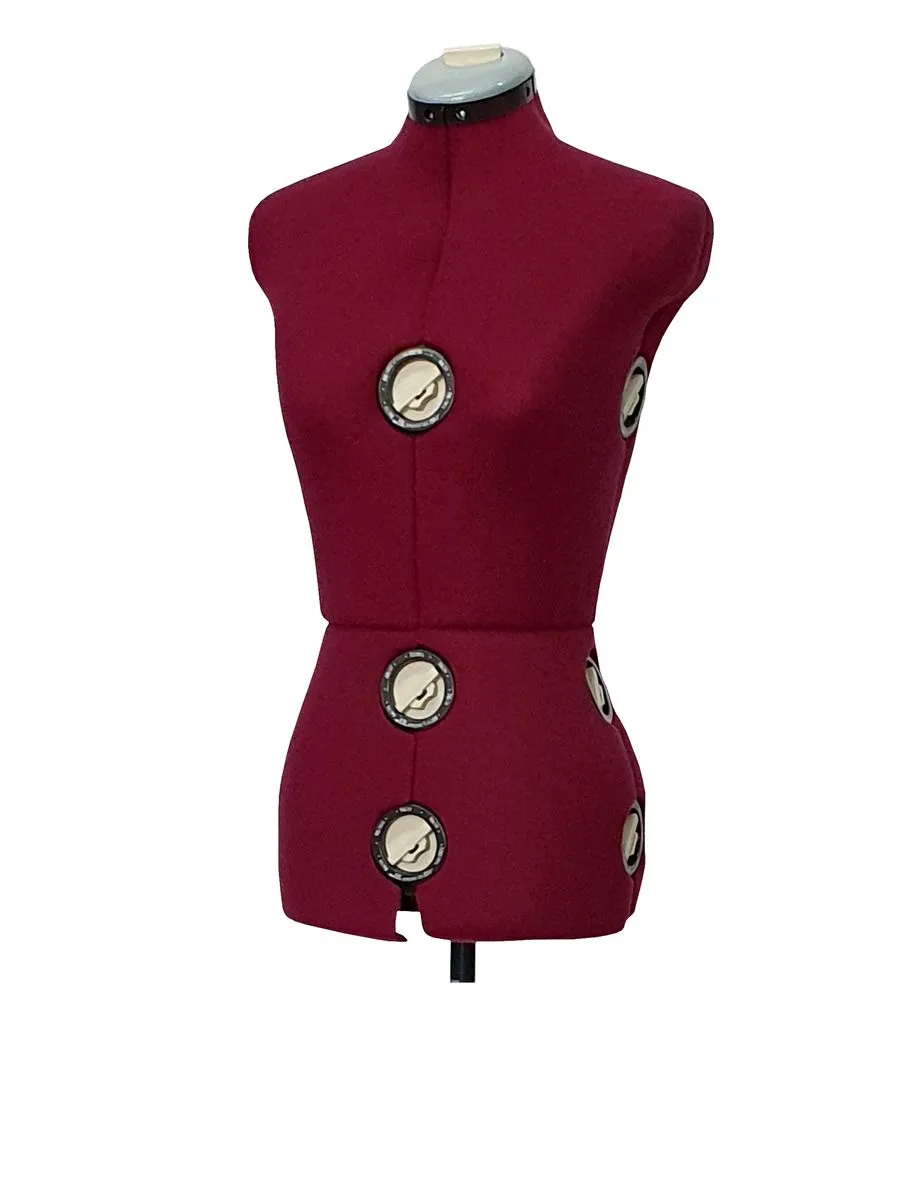 Siera Dressform 150 Small B:84-102cm W:64-81cm H86-103cm Maroon