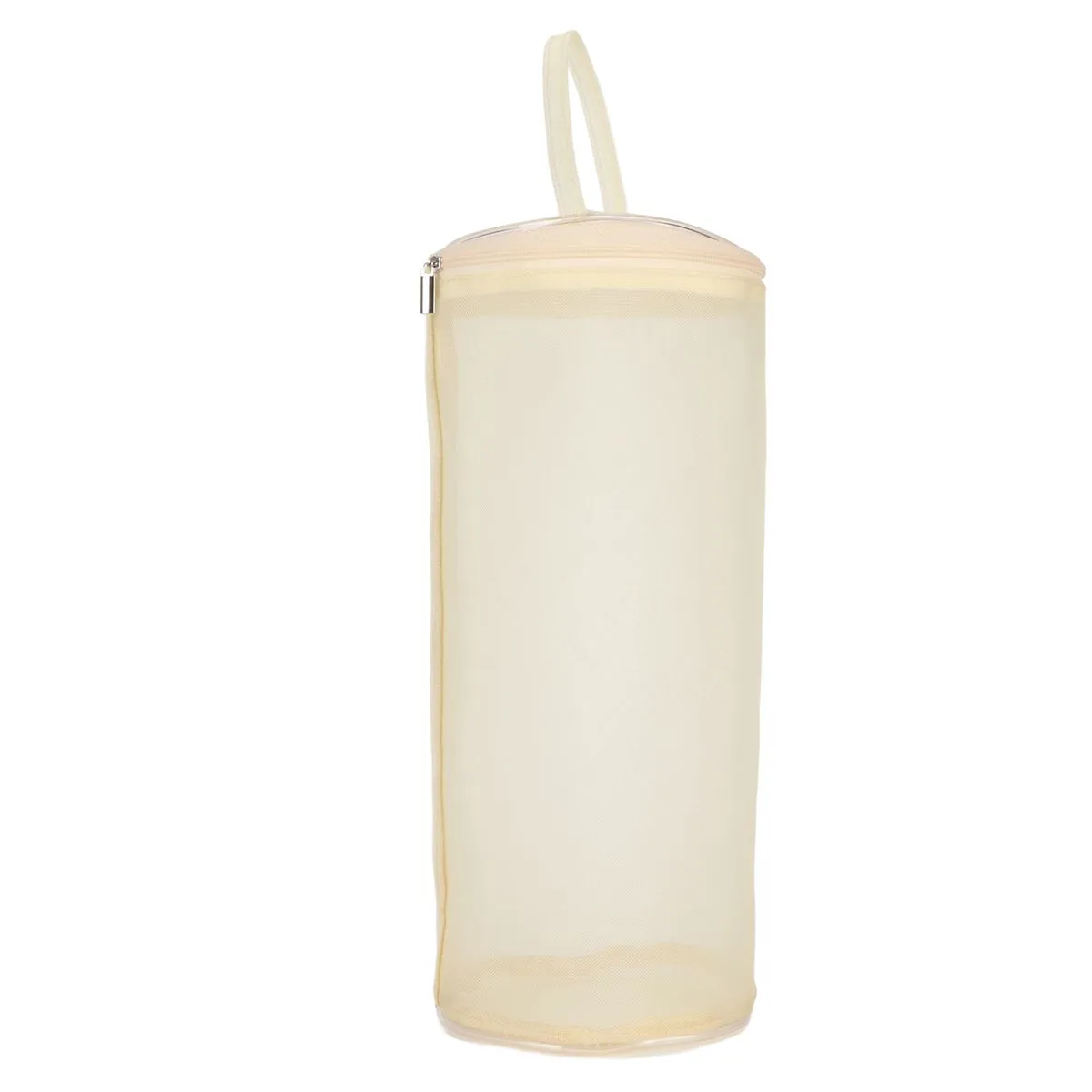 Craft Yarn Organizer Bag Beige Large