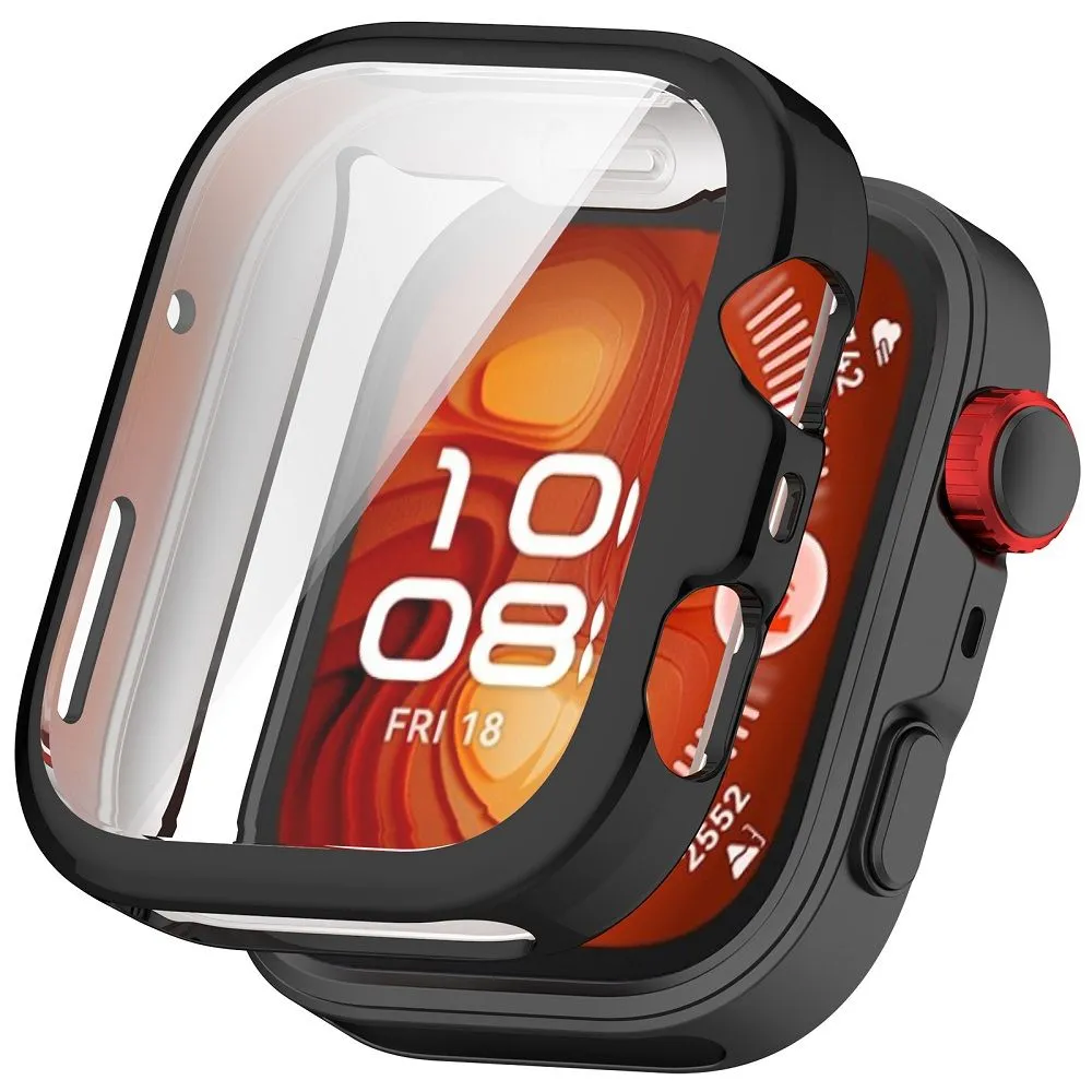 Compatible with Huawei Watch Fit 4 2025 Screen Protector Case - Black