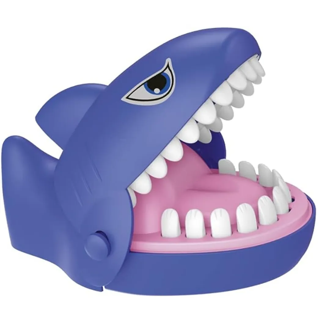 Shark Dentist Biting Finger Tricky Toy - Table Game Funny Interactive Toys