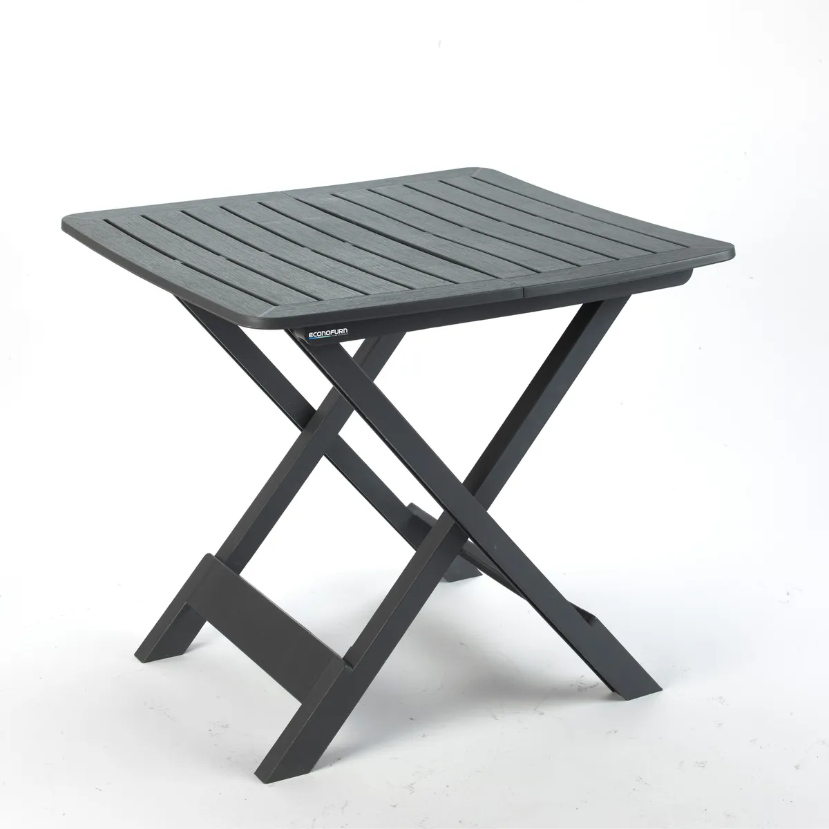 ECONOFURN Progarden Tevere 2 Seater Patio / Outdoor Foldable Table - Anthracite