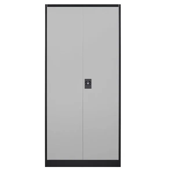 Steel Cabinet- Durable Tool Storage Cabinet with Cupboard Locker- Grey
