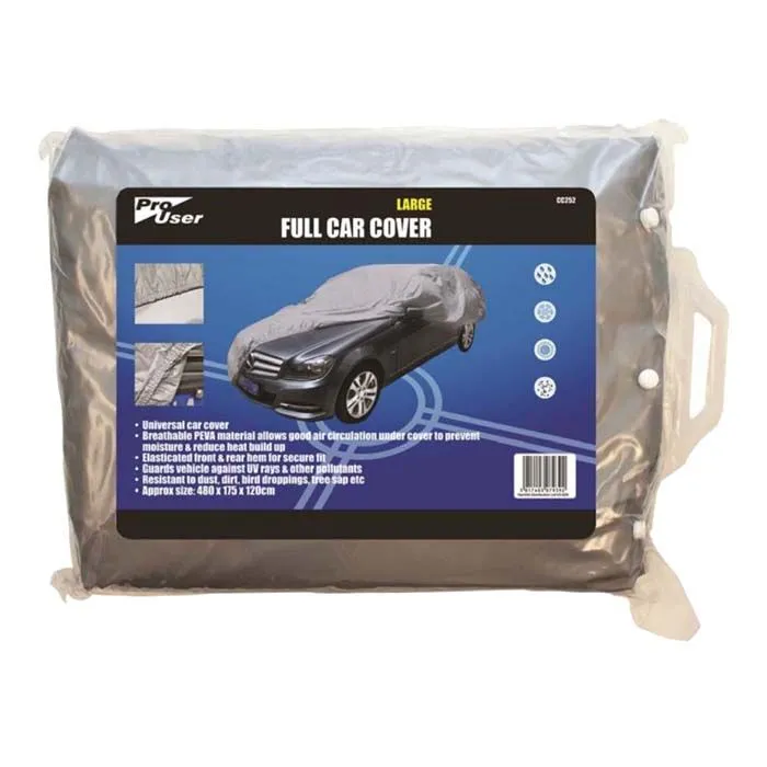 Nylon Waterproof Car Cover - Large