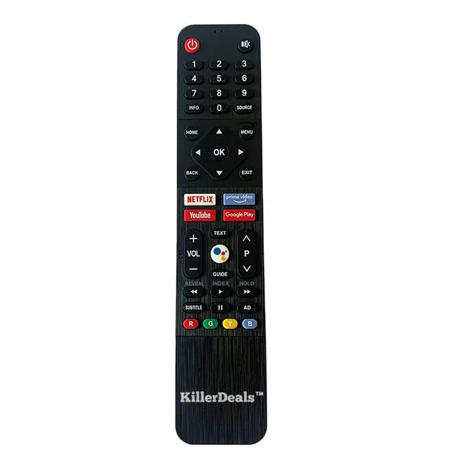 Killer Deals Skyworth Android Smart TV Remote Control - Black