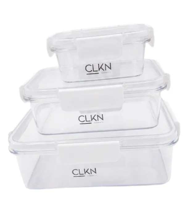3-Piece Airtight Fresh Food Container Set