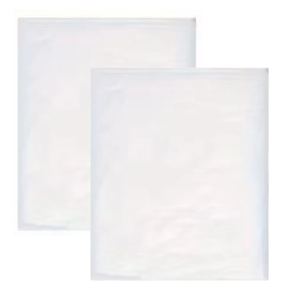 Decor Transparent Plastic Dust Cover Protector Painting Tarp - 2 Piece