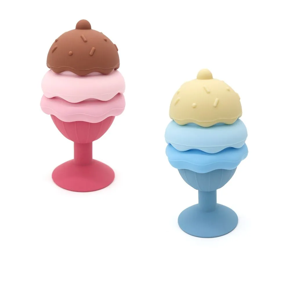Bath, Beach & Desktop Stacking Toys - For Infants & Toddlers