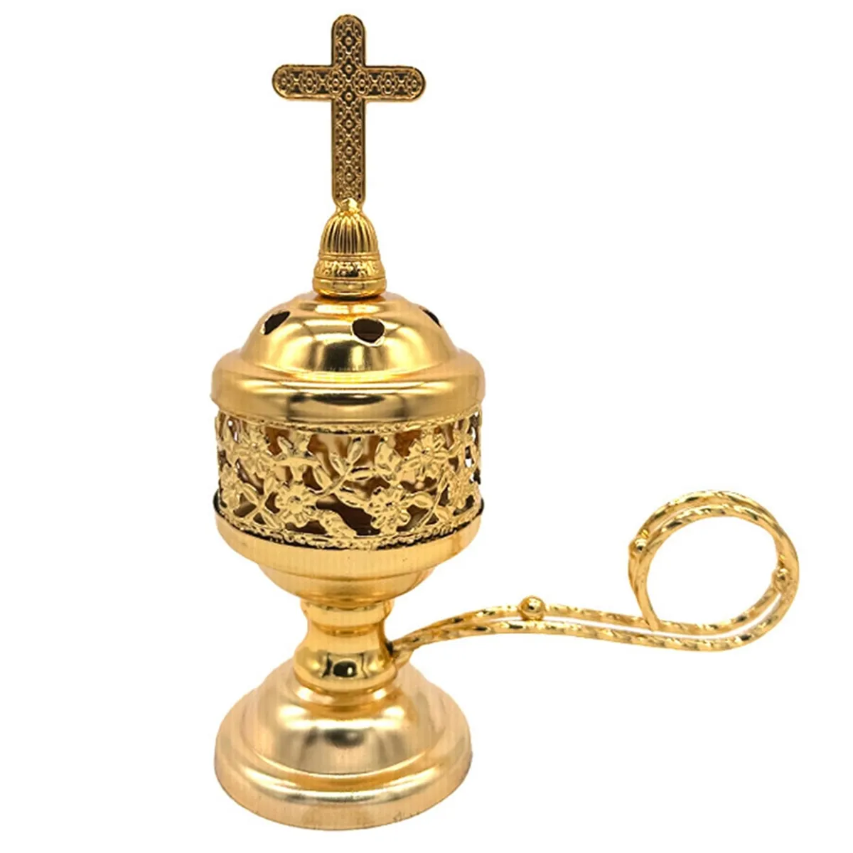 Charcoal Incense Burner Gold Incense Holder Charcoal