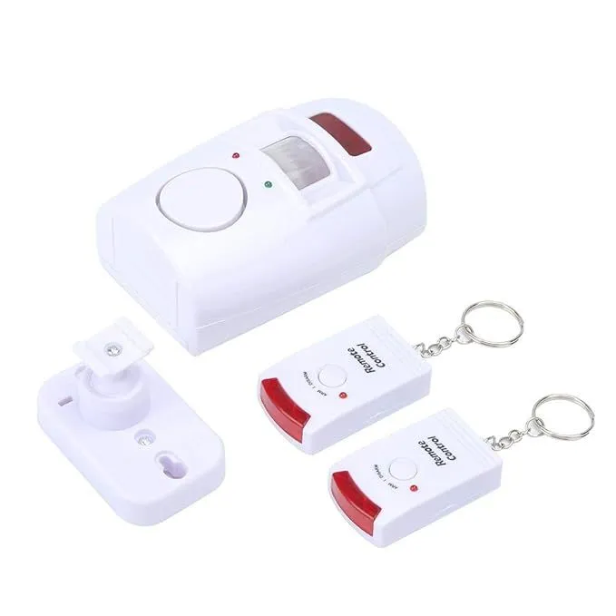 105dB Wireless Infrared Motion Sensor Alarm - Smart Home Security System