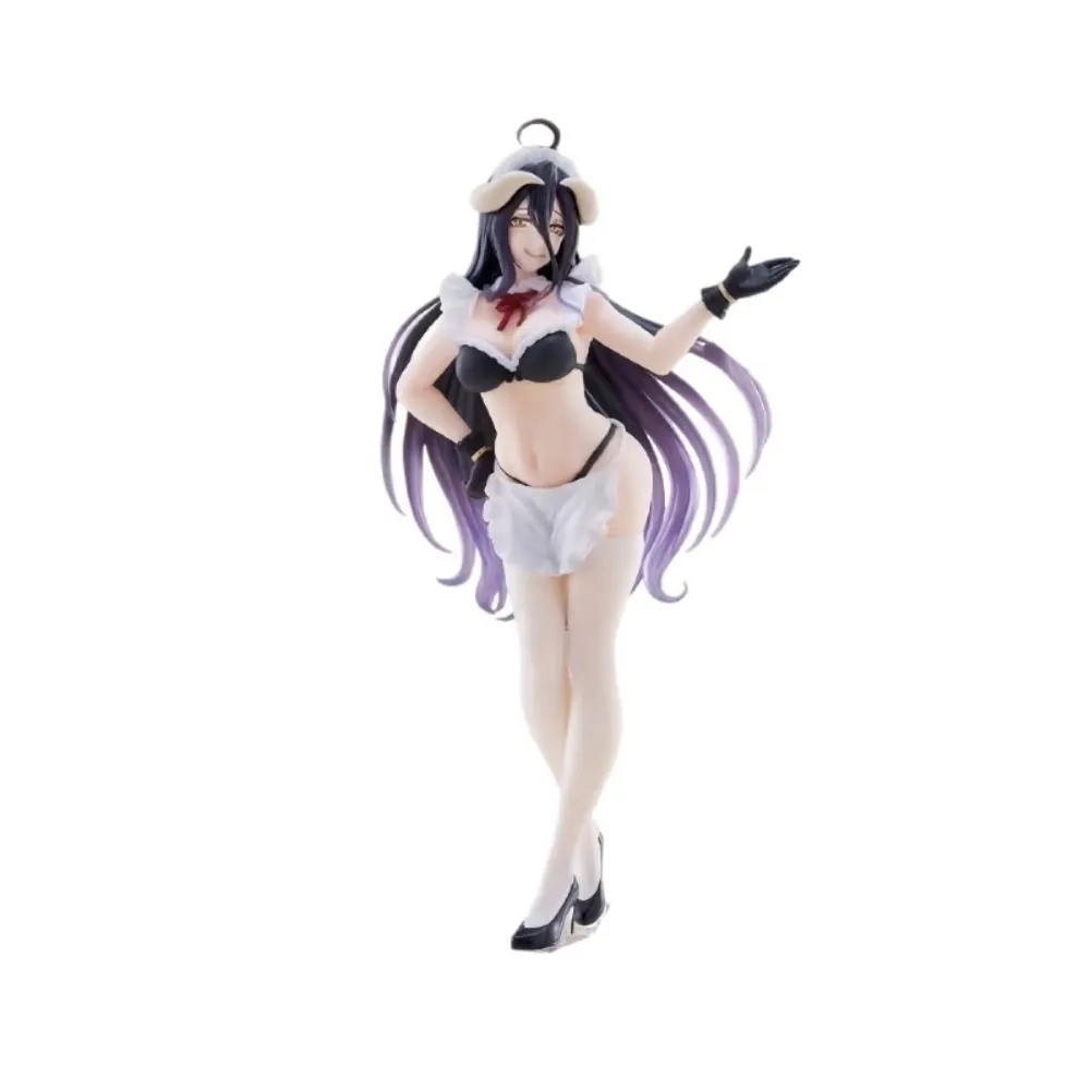 Anime Figure Albedo Figurine 2D Anime Girl Car Chassis Model