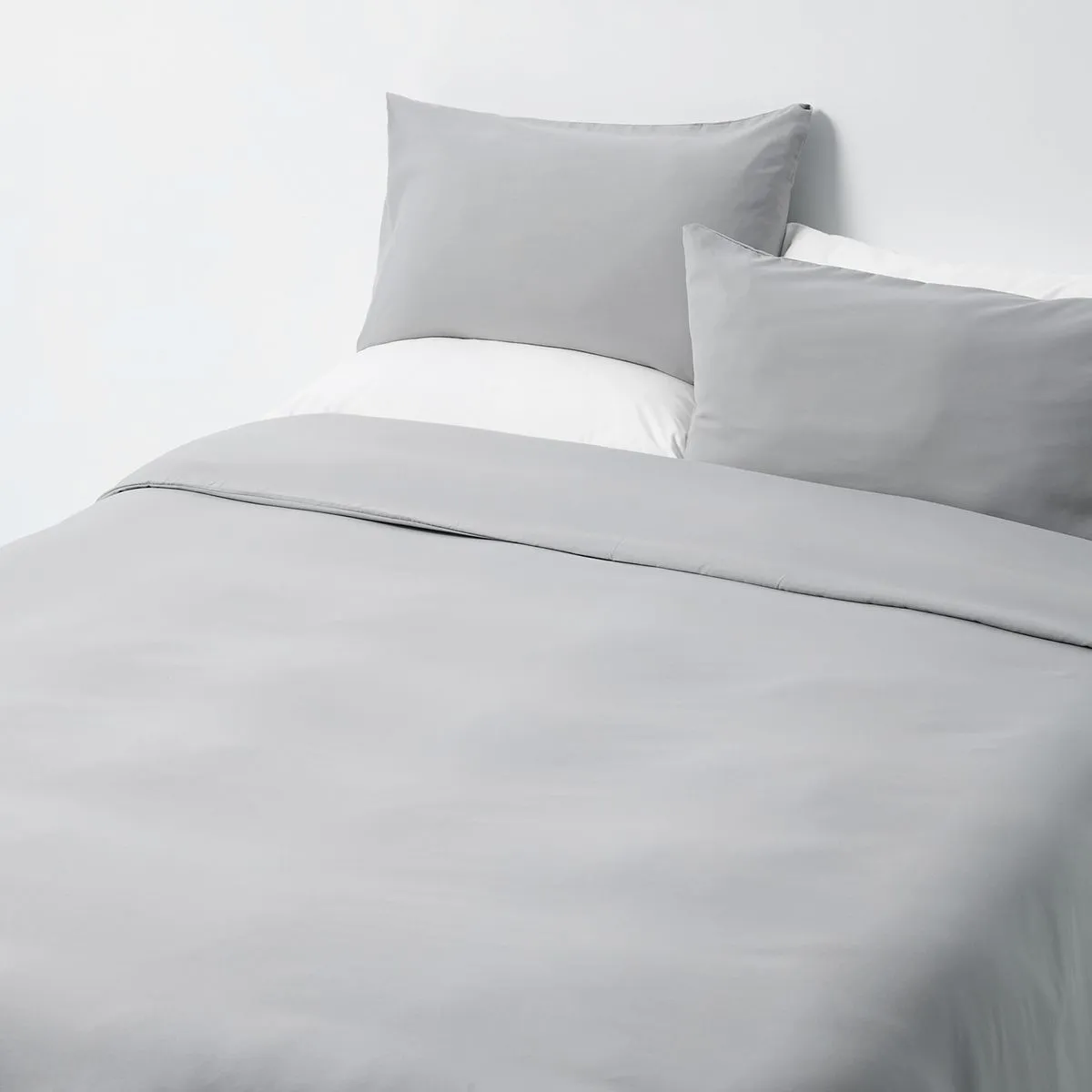 George & Mason - Microfibre Duvet Cover Set - Grey