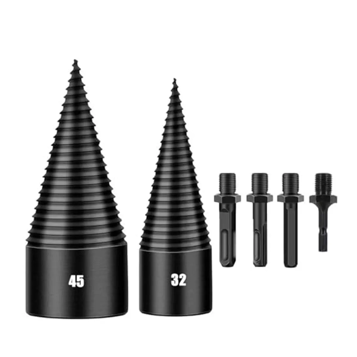 Firewood Splitter Simple Wood Splitter Removable Drill Bit
